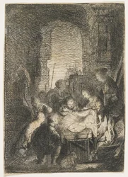 Adoration des bergers, années 1650